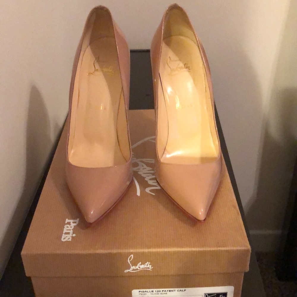 Christian Louboutin Pigalle 120 size 38.5